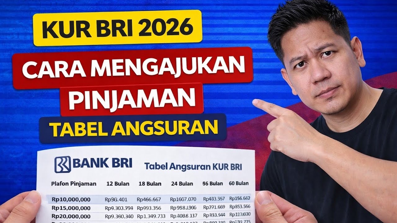 Cara Ajukan KUR BRI 2026 | Syarat, Proses & Tabel Angsuran Lengkap | KUR BRI 2026