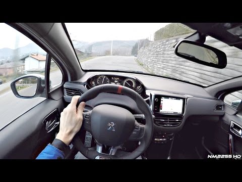 2016 Peugeot 208 GTI (208HP) POV Drive on Winding Roads