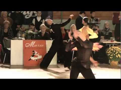 00229 Latvia Open 2012 Youth Latin Semifinal Jive - Nikolay Chernov & Evgenia Florinskaya