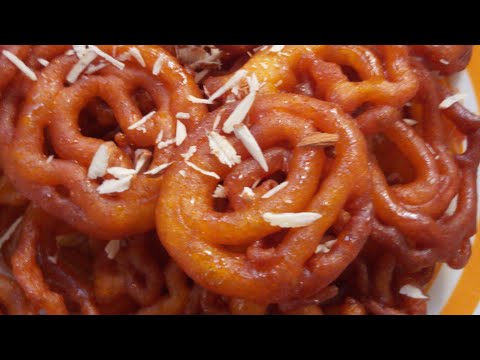 Jalebi Homemade Mithai Fast Easy Recipe in Urdu Hindi (Instant simple delicious)(WELCOME VIDEO)
