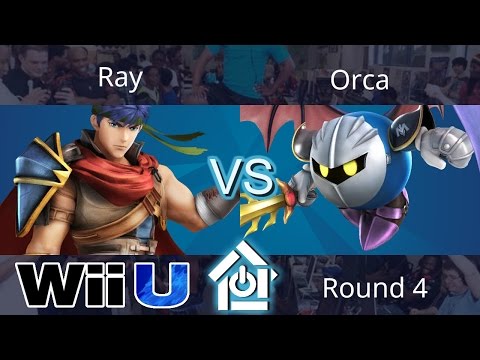 Gwinnett Brawl 3/4/17 - Ray (Ike) vs Orca (Metaknight) - Smash 4 Round 4