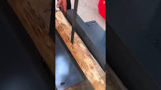 Download lagu Teknik rahasia pertukangan dalam membelah kayu secara mudah dan instan menggunakan mesin #shorts mp3