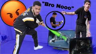 Destroying Brothers Tv Then Surprising Him With $1000 Gaming Monitor
