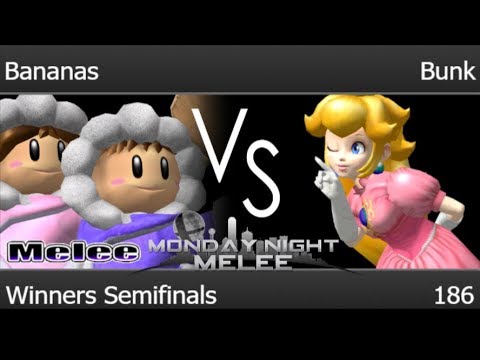 MNM 186 - Bananas (ICs) vs FX | Bunk (Peach) Winners Semifinals - Melee