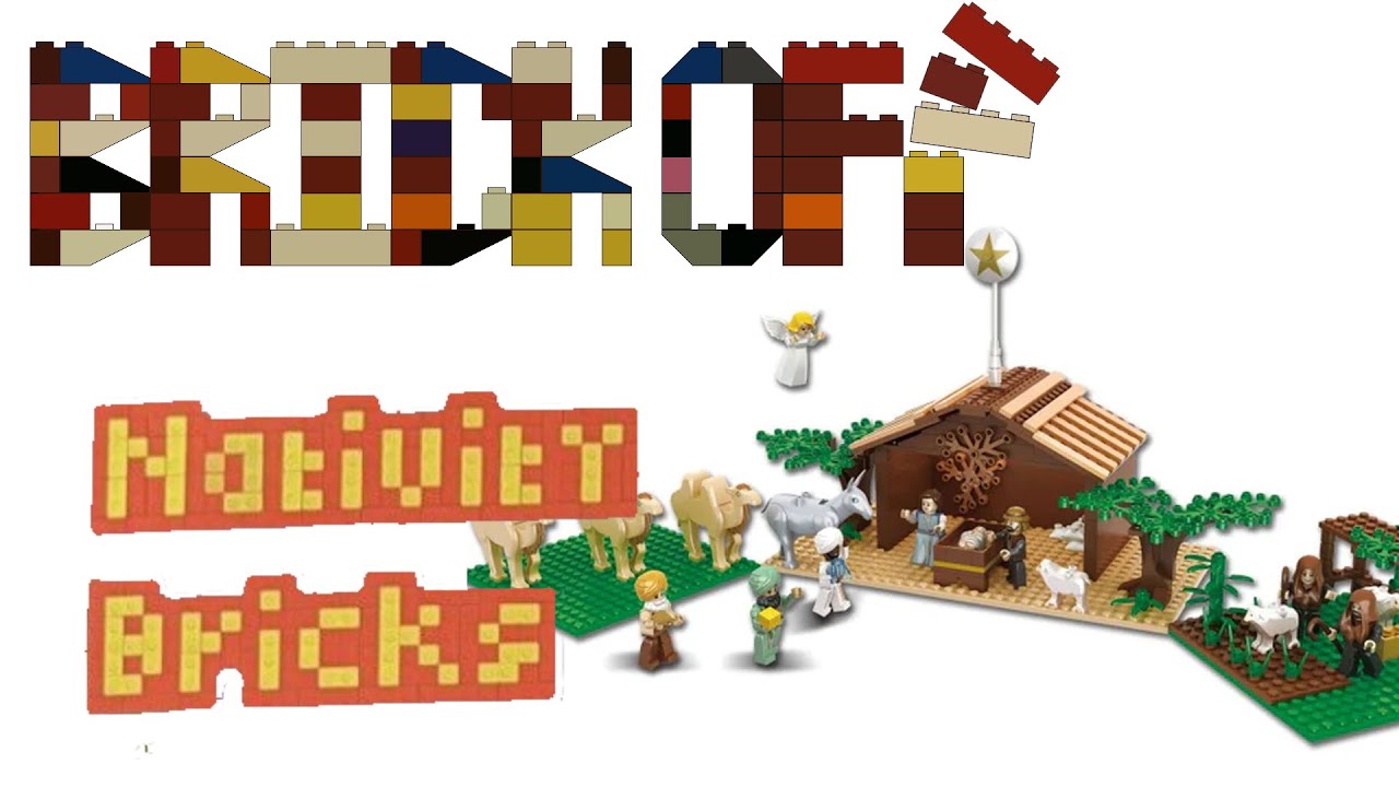 Brick Off #15 - Nativity Bricks Nativity Scene
