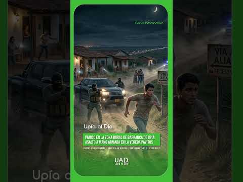 PÁNICO EN LA ZONA RURAL DE BARRANCA DE UPÍA: ASALTO A MANO ARMADA EN LA VEREDA PAVITOS  #atentado