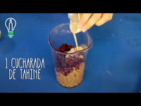 T3.E7 "Recetas en Vidrio" Hummus de betarraga