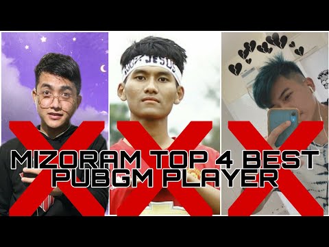 MIZORAM TOP 4 BEST PUBG PLAYER | Muanpuia channel | Road to 30k subs