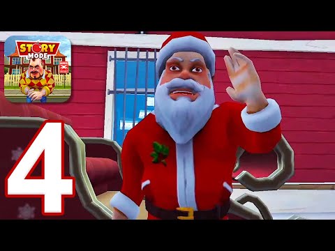 Dark Riddle: Story Mode - Gameplay Walkthrough Part 4 - 5 New Christmas Levels (iOS, Android)