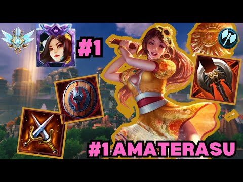 GETTING #1 AMATERASU IN RANKED!!! - GRANDMASTERS AMATERASU SOLO SMITE