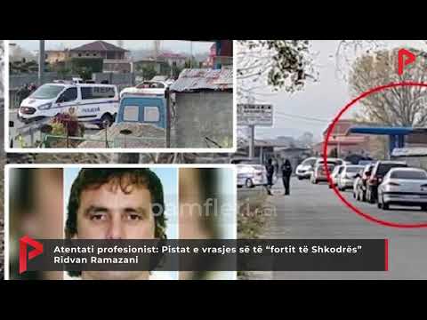 Atentati profesionist; Pistat e vrasjes së të “fortit të Shkodrës” Ridvan Ramazani