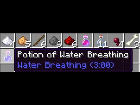SwampCraft - Minecraft Java 1.17.1 Semi-Automatic Witch Farm That Produces Water Breathing Potions!!