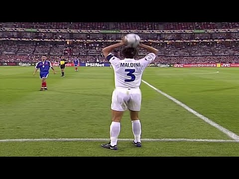 No One Has Matched MALDINI's Defending Skills So Far