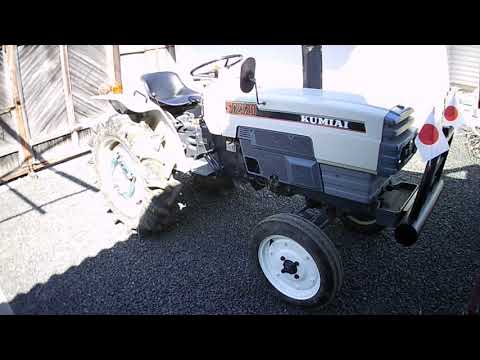 Обзор японского сорокалетнего минитрактора Mitsubishi ST2320