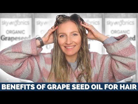 GRAPE SEED OIL FOR HAIR BENEFITS AND USES | I APPLIED...