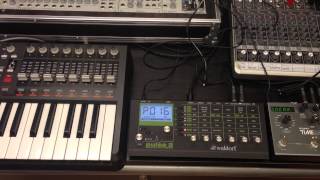 Video thumbnail for Waldorf PULSE 2 +paraphonic+ analogue synth! by Soundria eurorack modular