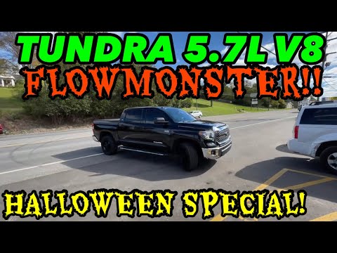 2018 Toyota Tundra 5.7L V8 TRUE DUAL EXHAUST w/ FLOWMONSTERS!