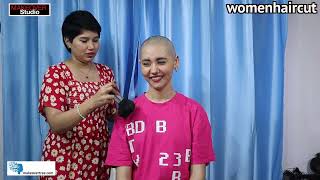 Beautiful Head Shave Streaming on Plan Razor As Dare 2 Hair Epi#31