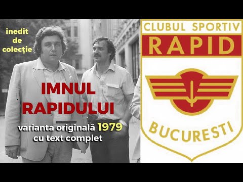 Imnul Rapidului (original 1979 text întreg), Victor Socaciu, Adrian Păunescu: Suntem peste tot acasă
