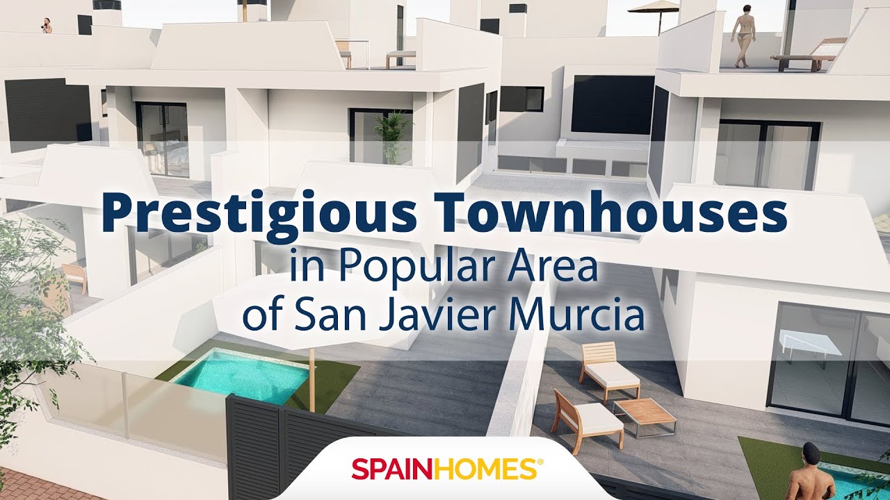 Prestigiosos adosados en zona popular de San Javier Murcia
