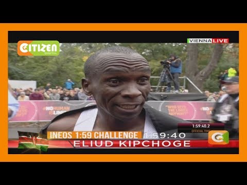 Eliud Kipchoge : I woke up at 4:50 today and it was the hardest time