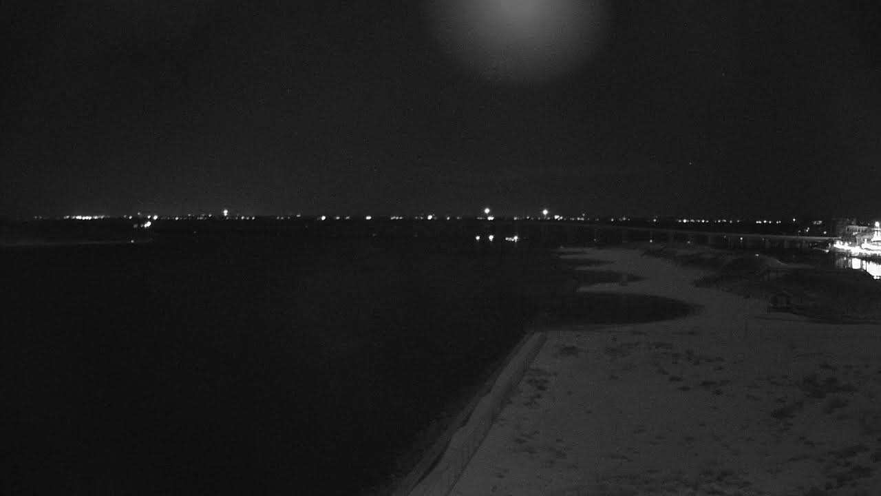 Live webcam view of East Pass Bridge & Beach View