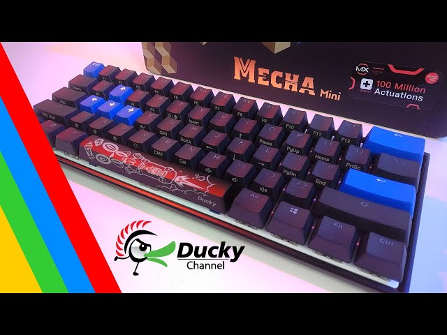 teclado_gamer_ducky_mecha_mini_rgb_cherry_brown_rgb_pbt_double_shot_60 - Miniatura 10