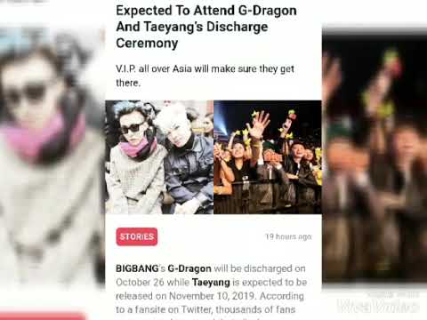 Thousands Of BIGBANG Fans Expected To Attend G-Dragon And Taeyang’s Discharge Ceremony