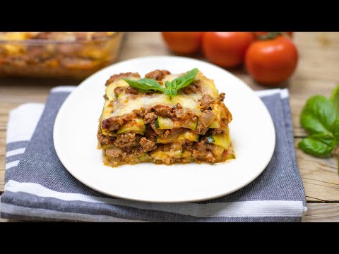 The Best Zucchini Lasagna Recipe (Not Watery) - Keto & Low Carb