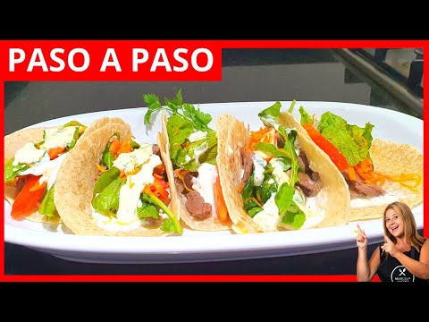 ✅ ¡Los TACOS 🌮 mediterráneos más deliciosos que probarás jamás! // llenos de sabor y frescura