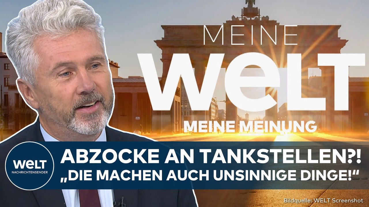 MEINE MEINUNG: Benzin-Abzocke an Tankstellen! Kirschbaum packt aus! Heftige Kritik an Deutschland