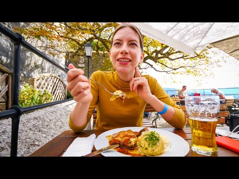 AUSTRIAN FOOD TOUR 🇦🇹 😋 | 10 Foods to EAT in SALZBURG, Austria!