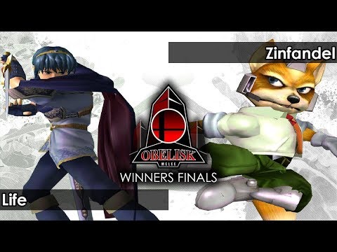 Melee: CC | Life (Marth) V Zinfandel (Fox) - Obelisk 68 Tournament SSBM