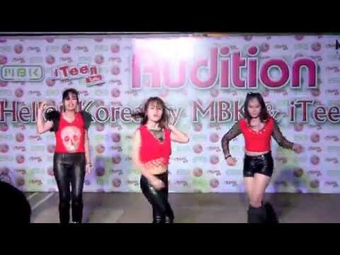 140328 Coolzy cover 4Minute - Muzik @Hello! Korea 2014 (Audition)