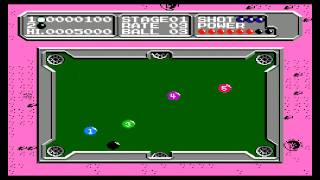 Lunar Ball (Famicom/NES) Gameplay on a Retron 5 in Upscaled 720p HD