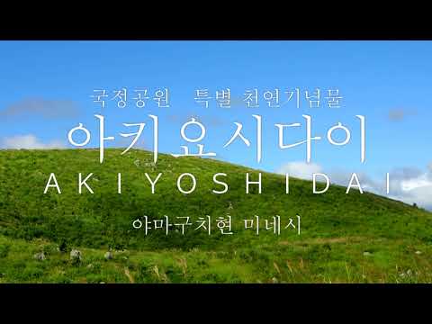 아키요시 다이（秋吉台）　관광 소재