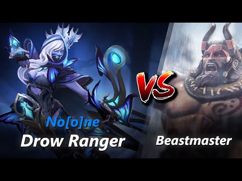 No[o]ne safelane Drow Ranger vs Beastmaster/Hoodwink | First 10 minutes