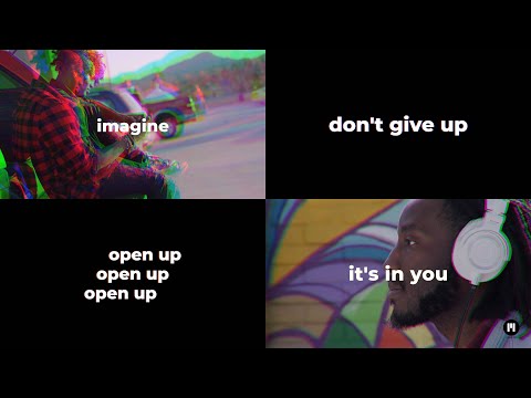 Motivational Typography Modular Template for Apple Motion & FCPX - MotionVFX