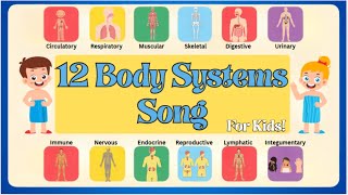 12 Body Systems Song for Kids! | Learn Body Systems | Fun Learning Song for Kids!