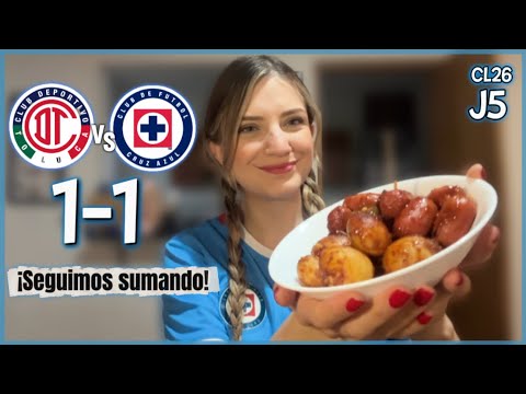 Toluca 1 - 1 Cruz Azul | 🥔 Papas y Salchichas Botaneras | LIGA MX 