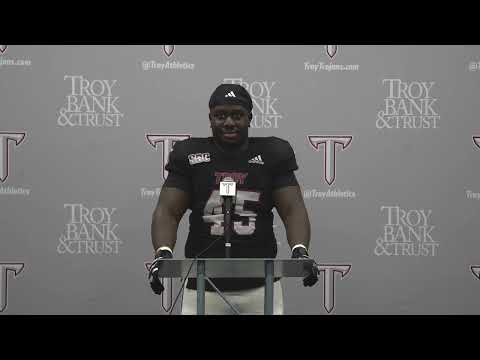 Troy Football Press Conference (Players)  - Texas State Postgame