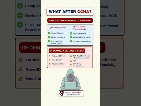 What After CCNA? | Top Certifications to Boost Your IT Career in 2025