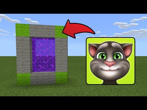 Minecraft : How To Make a Portal to the Talking Tom Dimension