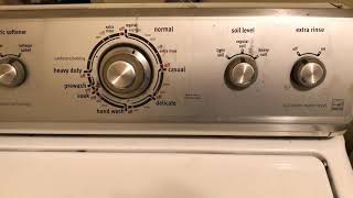 Washer agitating and filling, leaving clothes wet — Whirlpool Maytag washer