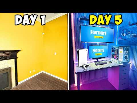 I Built My DREAM $30,000 Gaming Room!
