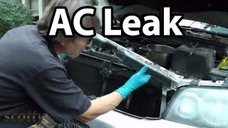 How To Fix Small AC Refrigerant Leaks On Your Car