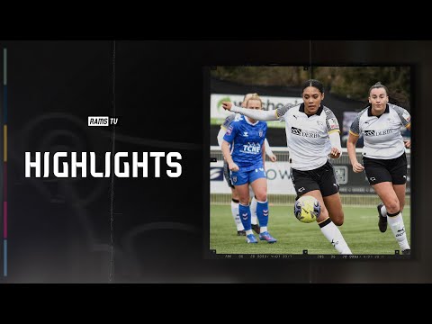 HIGHLIGHTS | Derby County Women vs Sunderland Women