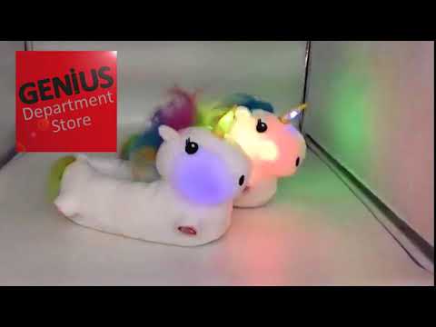 Magical Unicorn Light Up Slippers at Genius Department Store Promo Video