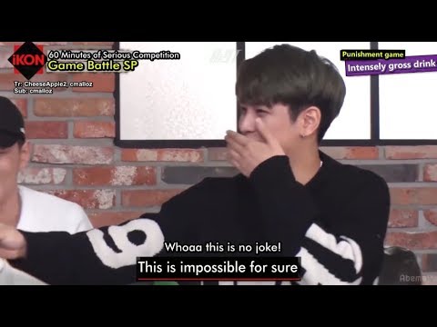 (Eng Sub) 180429 iKON's 60 minutes Serious Game Battle SP @ Abema TV