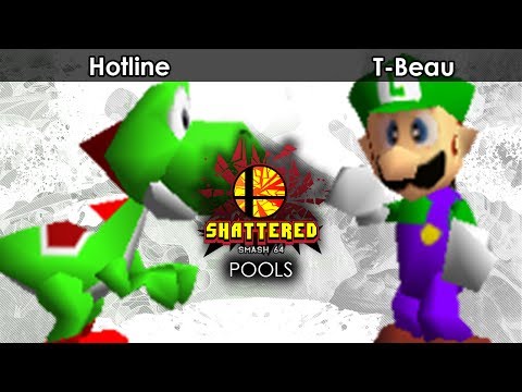 Smash 64: Hotline (Yoshi) V T-Beau (Luigi) - Shattered 66 Tournament SSB64